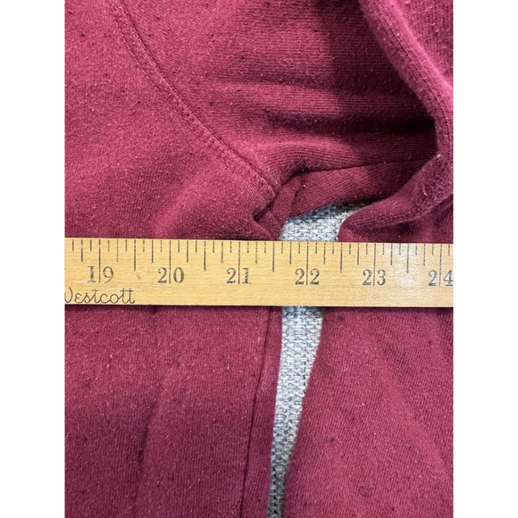 HURLEY‎ OAO Nubby Crew Neck Sweatshirt size Medium Red 04526-00 Measure In Pics - Picture 3 of 12